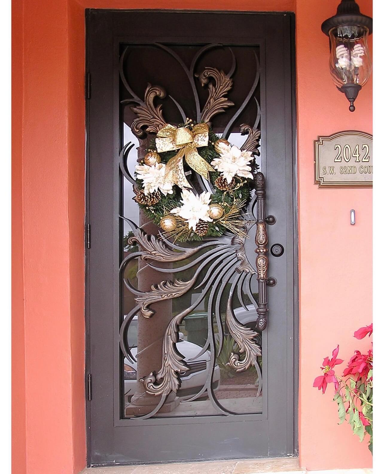 Ornamental Doors custom glass in South Florida