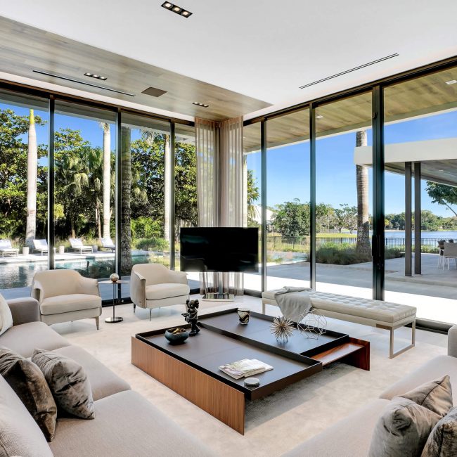 Sliding Glass Doors custom glass in South Florida